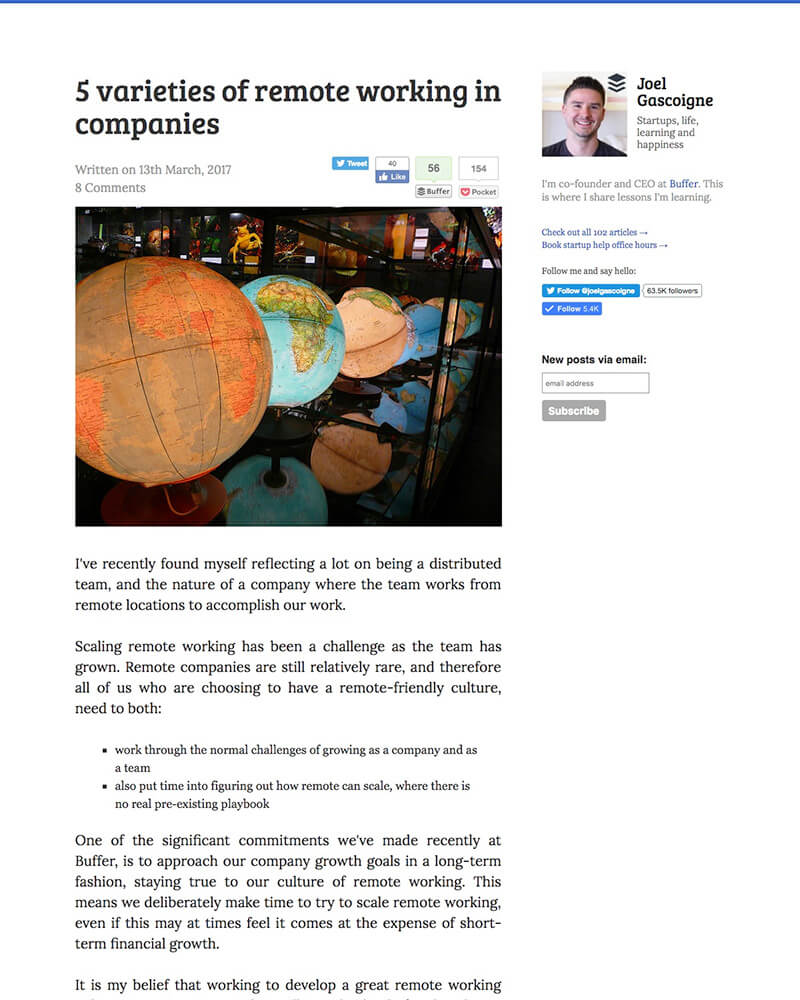 Joel Gascoigne theme