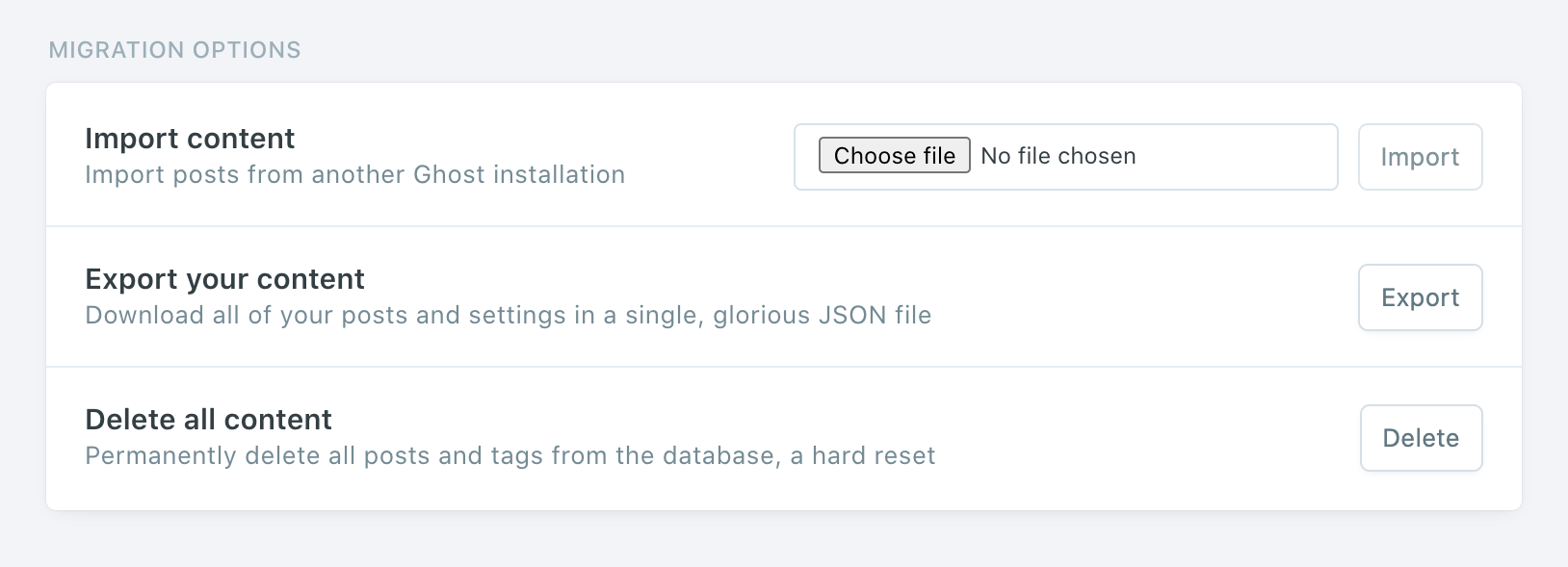 content import export