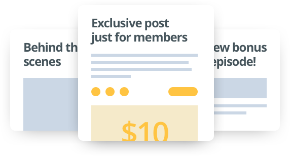 Step 3: Exlusive posts