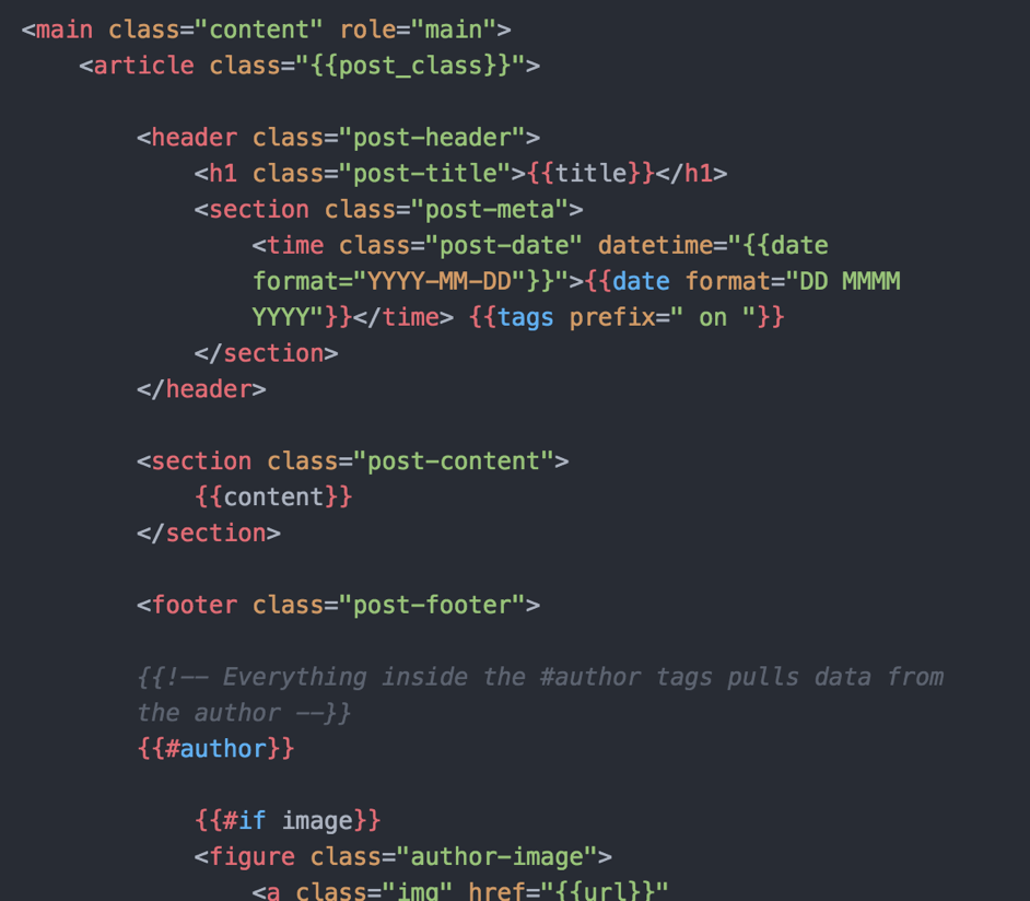 Theming with Handlebars