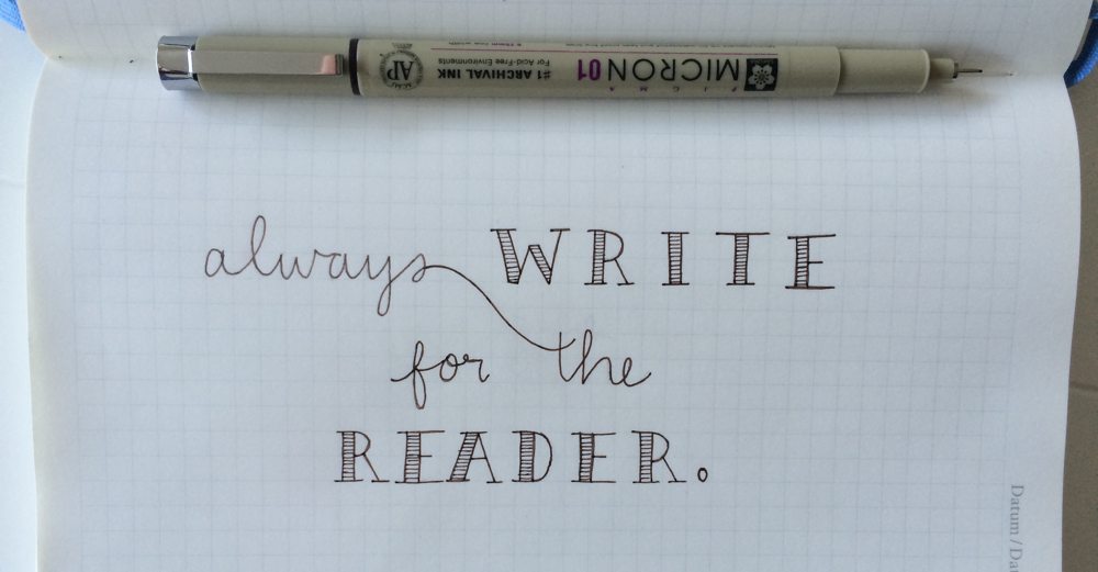write for the reader